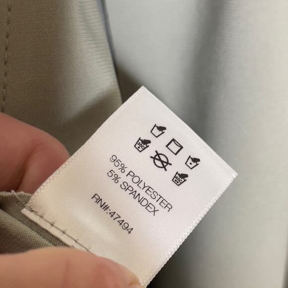 Norma Kamali Women's Raw Edge Single Breasted Jacket in Dried Sage sz M 38 - Picture 10 of 10